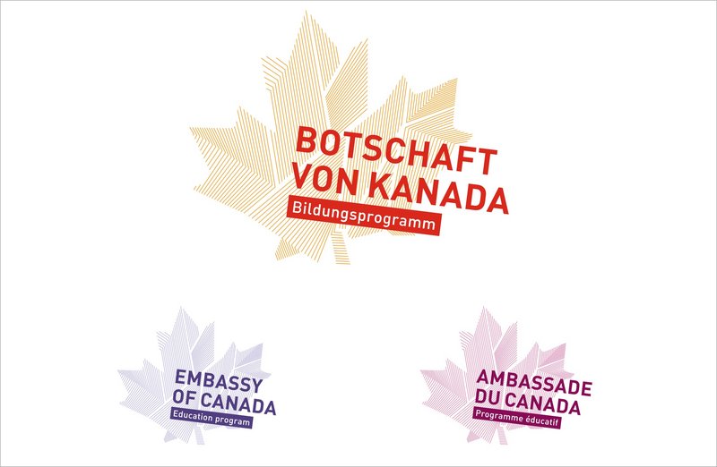 Botschaft von Kanada Bildungsprogramm Logo