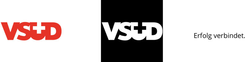 VSUD Logo in rot und schwarz