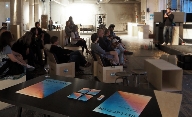 Reflectism Event mit Publikum