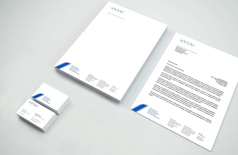 HPTP Visitenkarten und Briefpapier