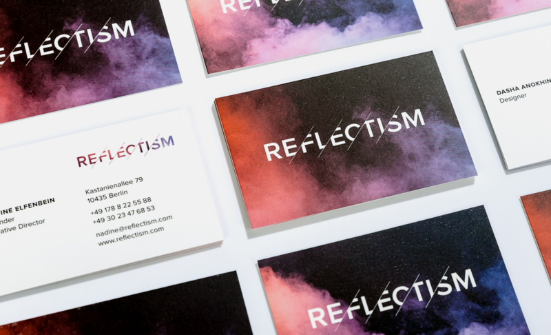 Reflectism Visitenkarte 