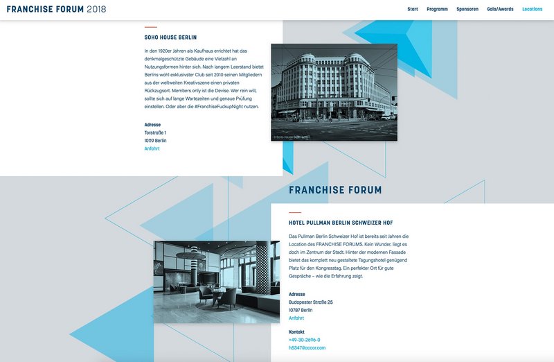Franchise Forum Website Locations