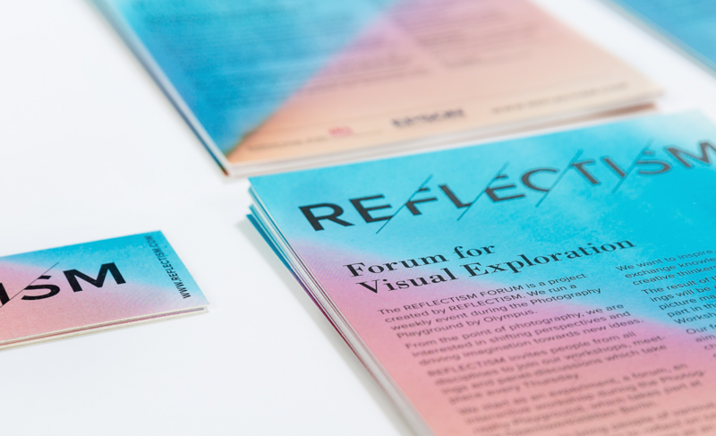 Reflectism Visitenkarte und Flyer 