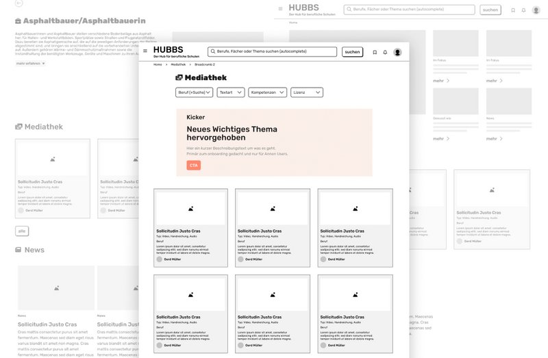 Hubbs Website Mediathek Seite