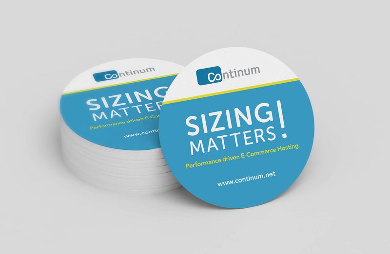Continum Sticker im Corporate Design 