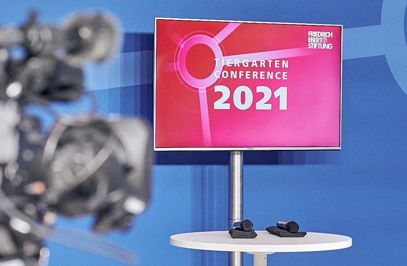 Friedrich Ebert Stiftung Tiergartenkonferenz 2021 Banner