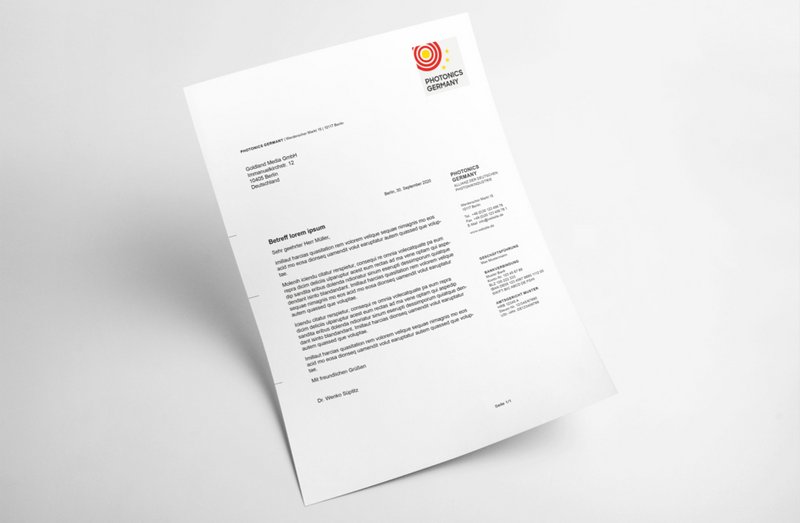 Photonics Briefpapier