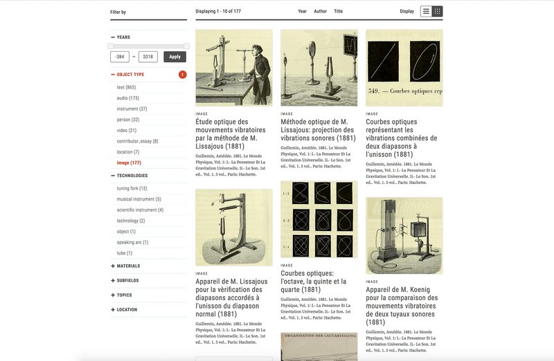 Max Planck Website Technologie Seite