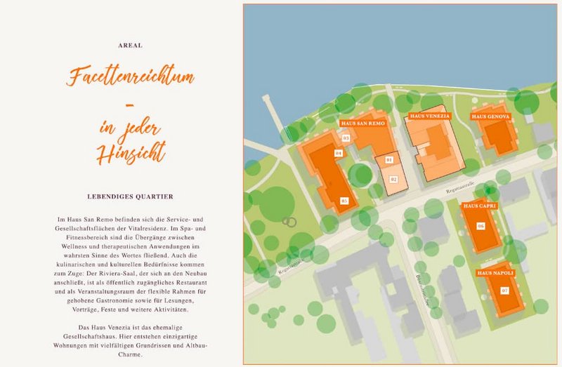 Riviera Website Content Map