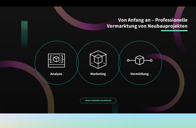 Müller Merkle Website Menü