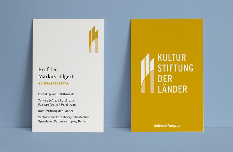 Kulturstiftung der Länder Visitenkarte