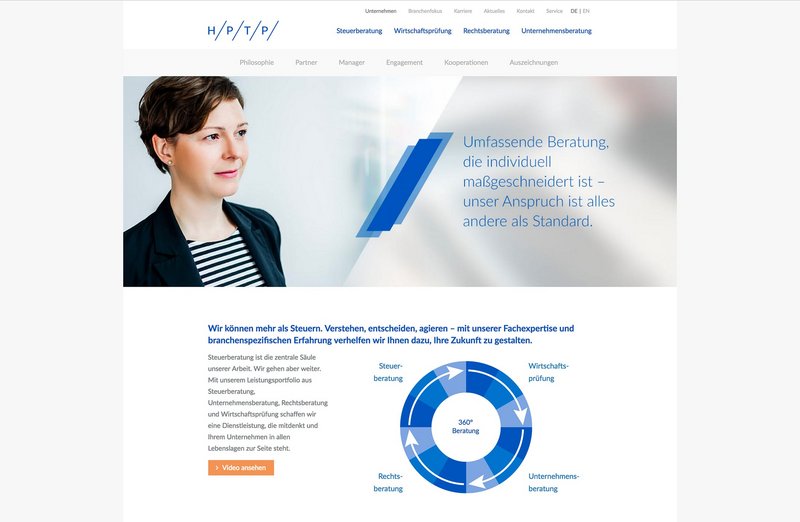 HPTP Website Kompetenzen