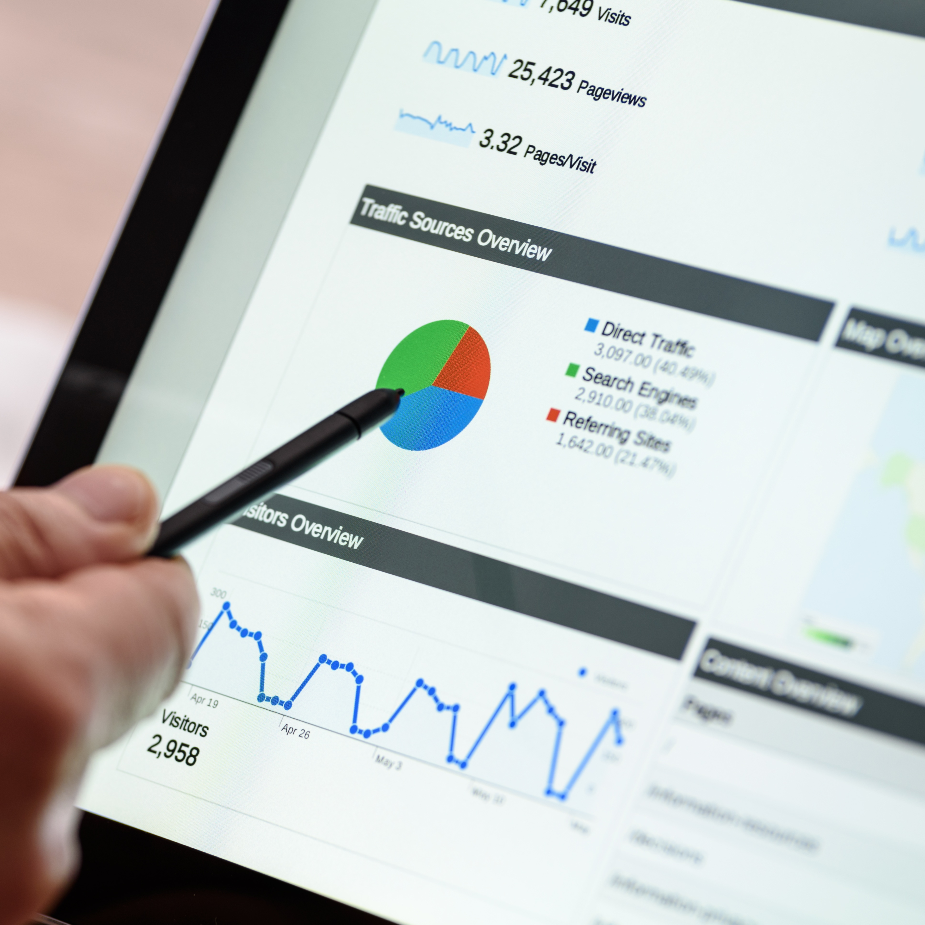 seo agentur google analytics auf computer